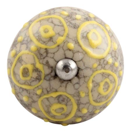 Mixed Circular Crackle Ceramic Wine Stopper